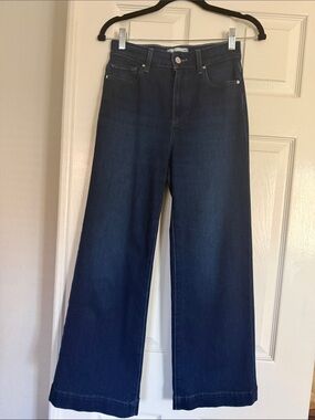 Paige Anessa Wide Leg Dark Blue Women’s Jeans size 25